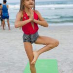 Yoga on the beach in Hua Hin