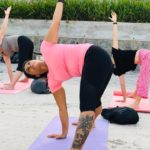 Yoga on the beach in Hua Hin