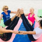 Yoga on the beach in Hua Hin