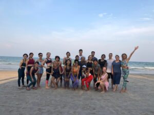 yoga on the beach huahin 2022