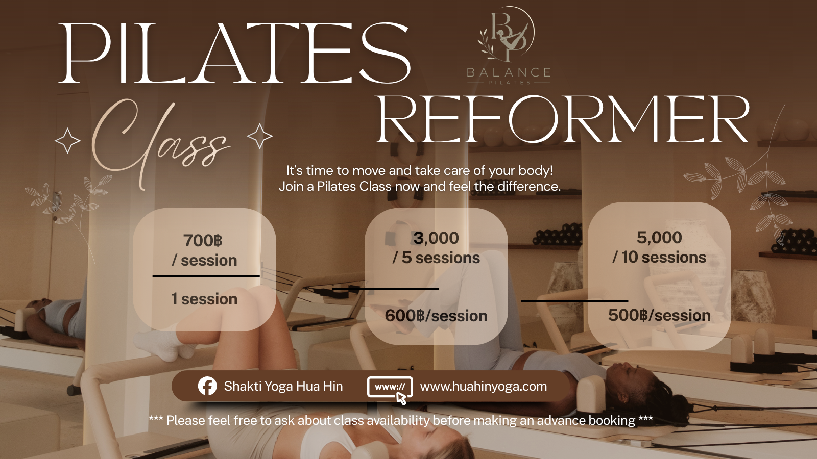 Pilates Pricing