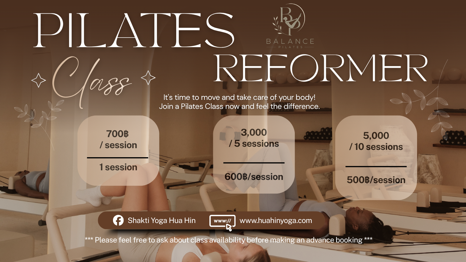 Pilates Pricing